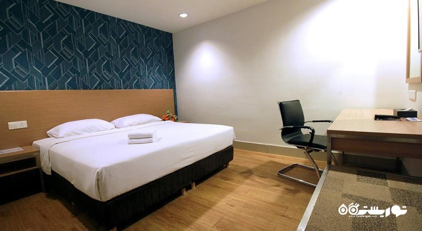 نمای تخت بزرگ اتاق استاندارد