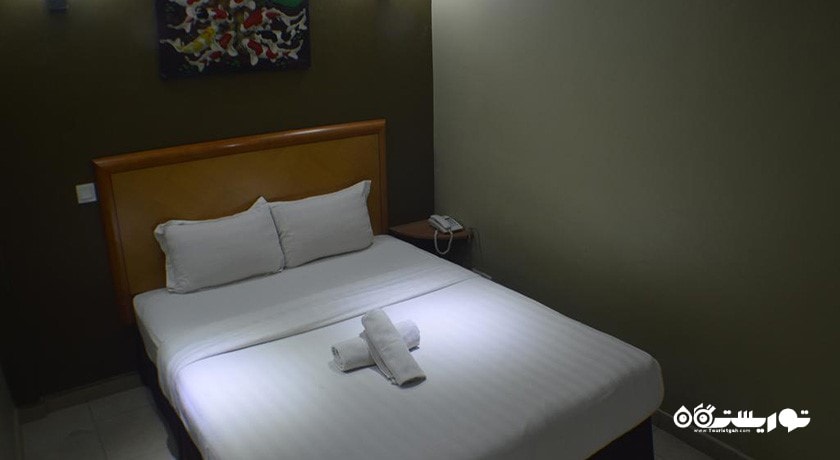 نمای تخت بزرگ اتاق استاندارد