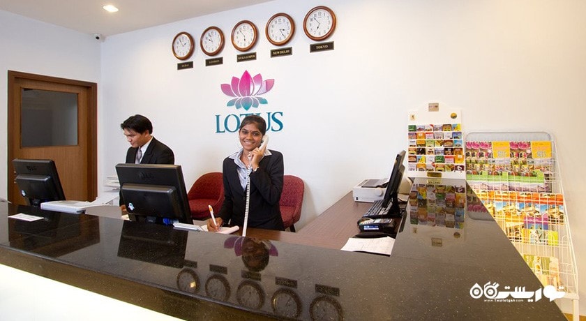میز پذیرش هتل لوتوس مسجید ایندیا