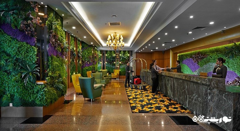 نمای لابی هتل پرل اینتر نشنال