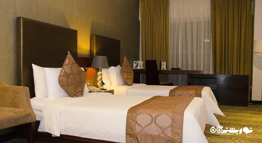 تخت های توئین اتاق دلوکس