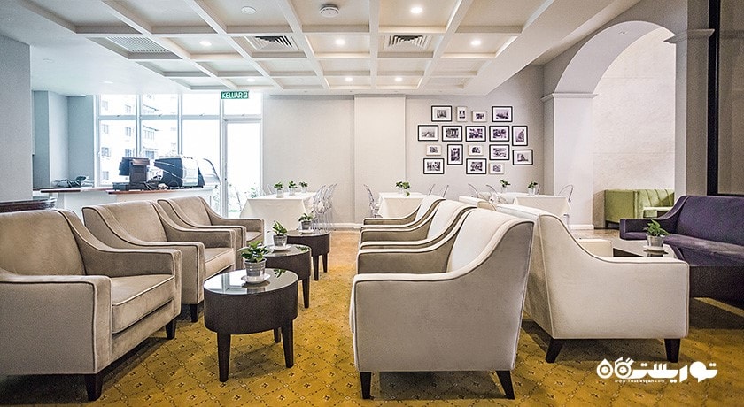 نمای لانج هتل منهتن بیزینس