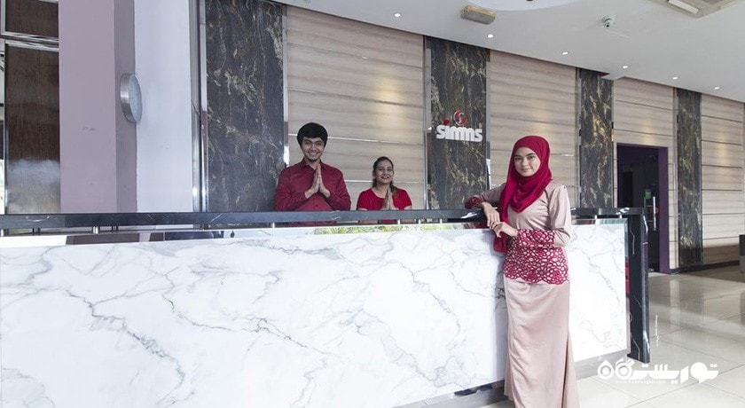 میز پذیرش هتل سیمز بوتیک