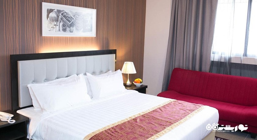 نمای تخت بزرگ اتاق اگزکیوتیو