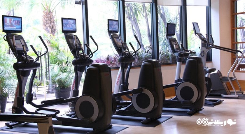 سالن ورزشی هتل فور سیزنز سنگاپور