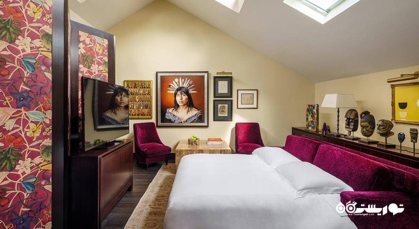 نمای تخت بزرگ سوئیت رویال