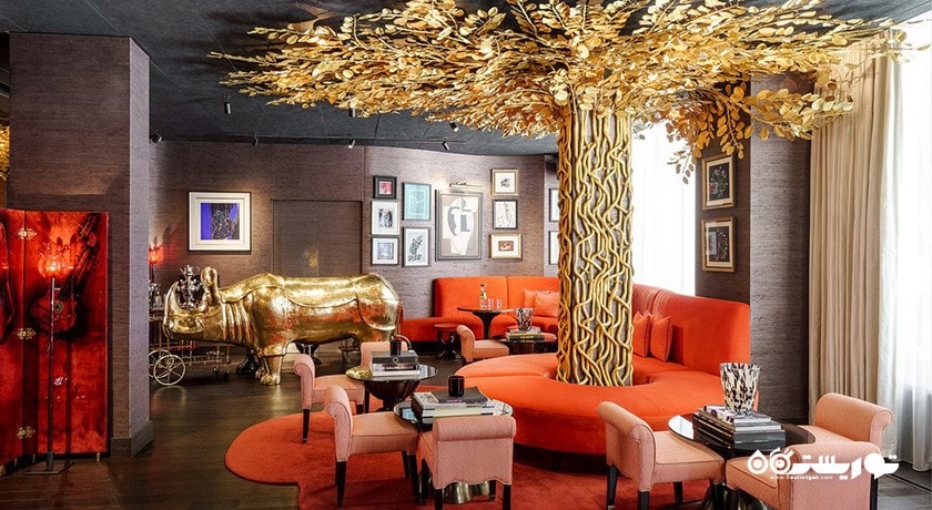 محوطه نشیمن لابی هتل