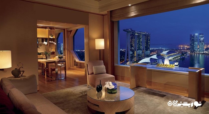 محوطه نشیمن سوئیت یک خوابه