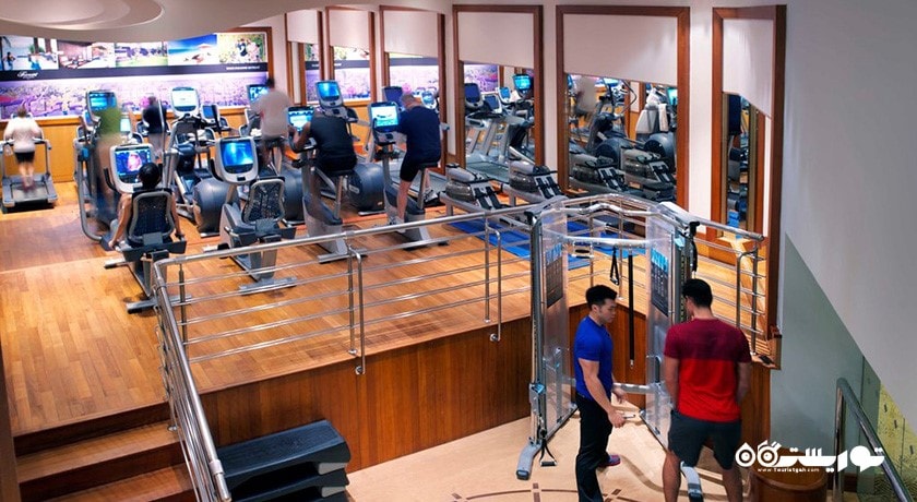 سالن ورزشی هتل فرمونت سنگاپور