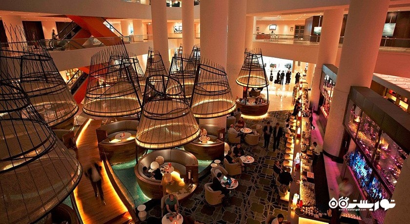 لانج آتریوم هتل پن پسیفیک سنگاپور