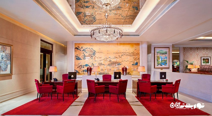 میز پذیرش هتل سنت ریجس سنگاپور