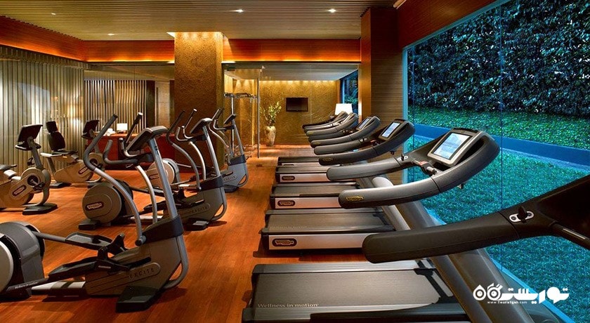 سالن ورزشی هتل گرند حیات سنگاپور