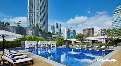 استخر روباز هتل سنگاپور مرییت تانگ پلازا