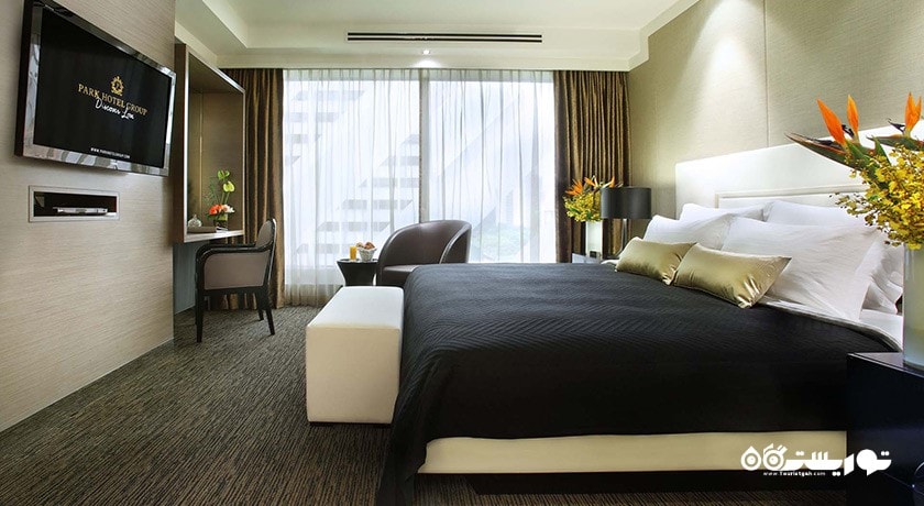 نمای تخت بزرگ سوئیت پارک