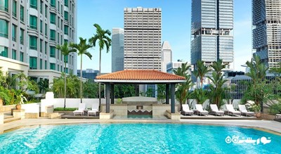 استخر روباز هتل اینترکانتیننتال سنگاپور