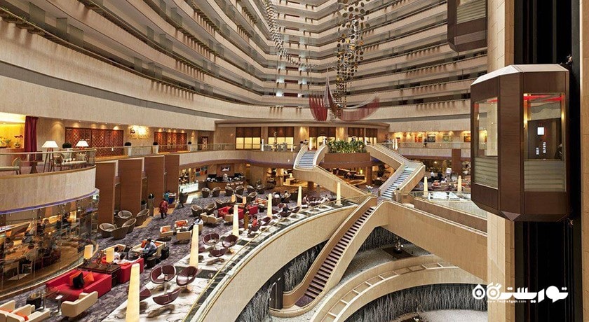 لانج آتریوم هتل مارینا مندرین سنگاپور