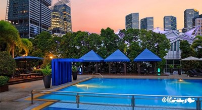 استخر روباز هتل مارینا مندرین سنگاپور