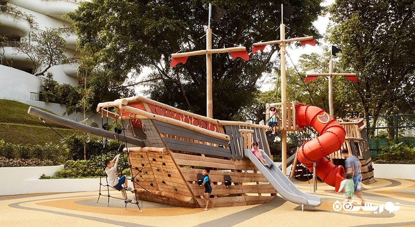 محوطه مخصوص بازی کودکان
