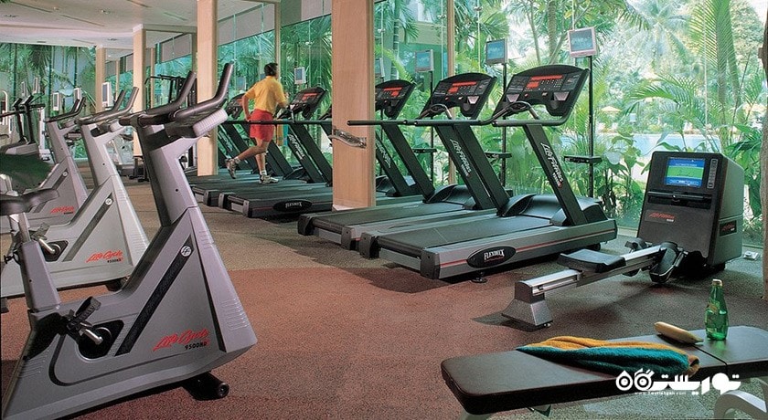 سالن ورزشی هتل شانگری لا سنگاپور