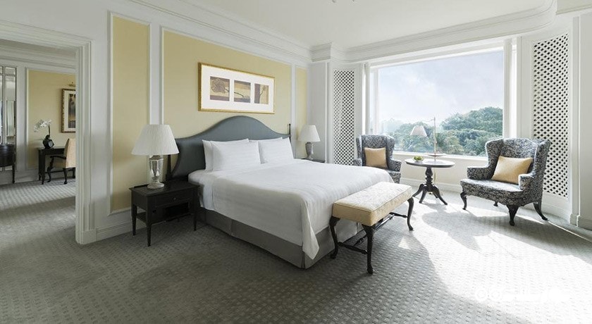 نمای تخت بزرگ سوئیت دلوکس