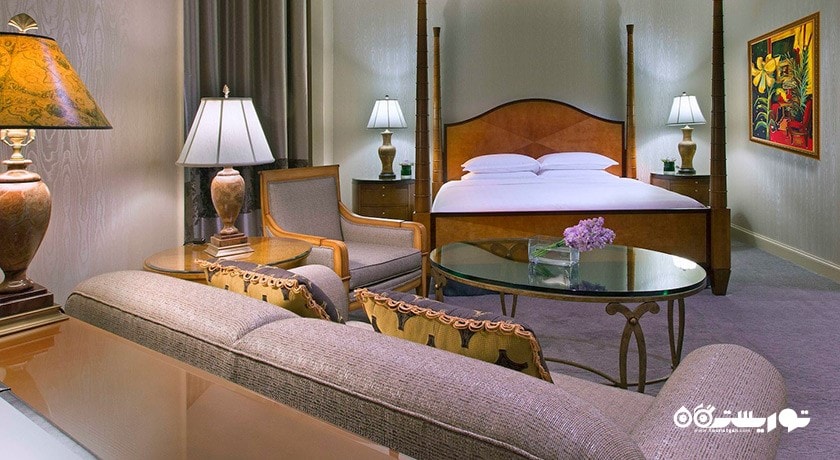 نمای تخت بزرگ سوئیت رویال