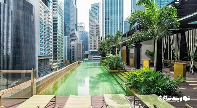 استخر روباز هتل سوفیتل سو سنگاپور