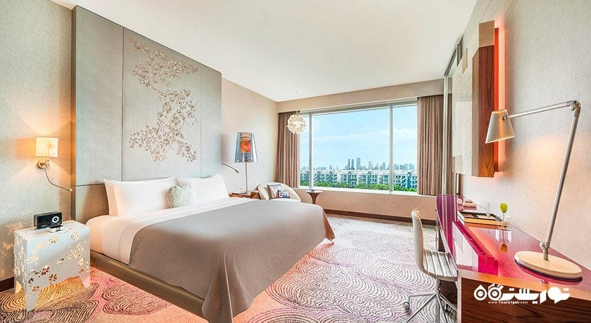 نمای تخت بزرگ اتاق واندرفول