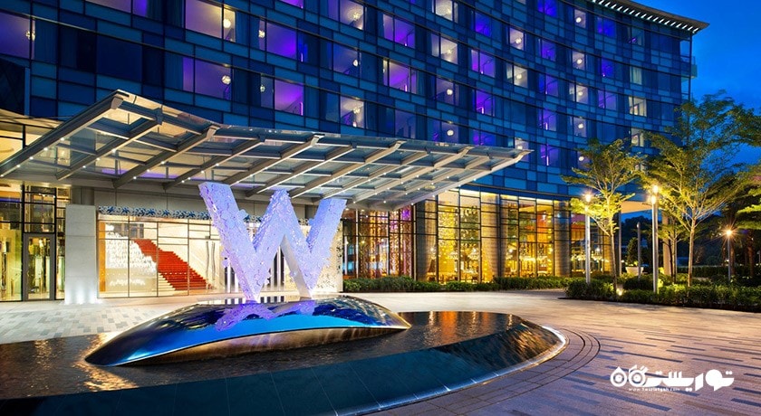 نمای ساختمان هتل دابلیو سنگاپور - سانتوسا کو