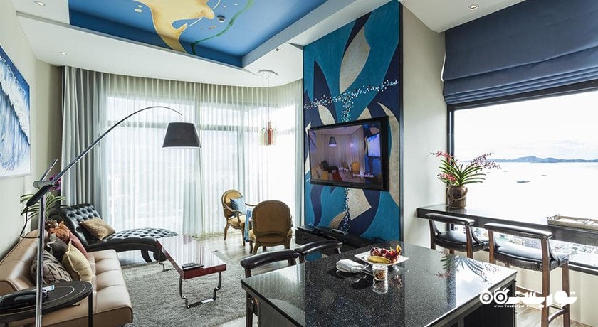 محوطه نشیمن سوئیت هتل