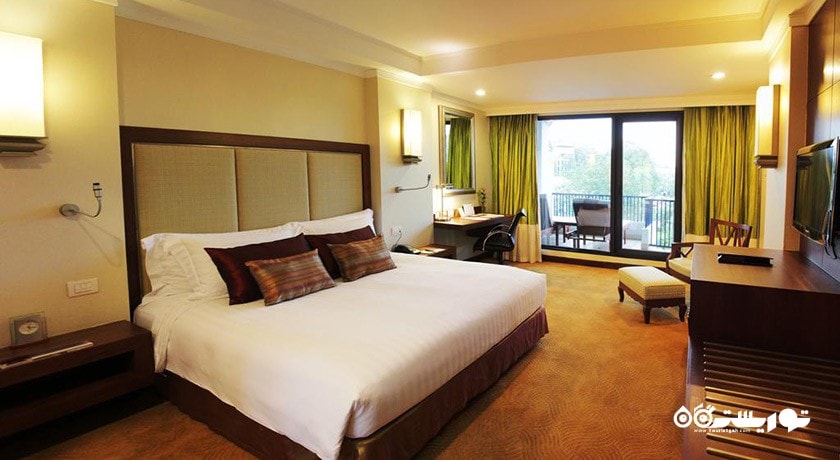 نمای تخت بزرگ سوئیت یک خوابه