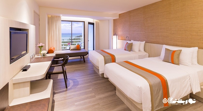 تخت های توئین اتاق دلوکس