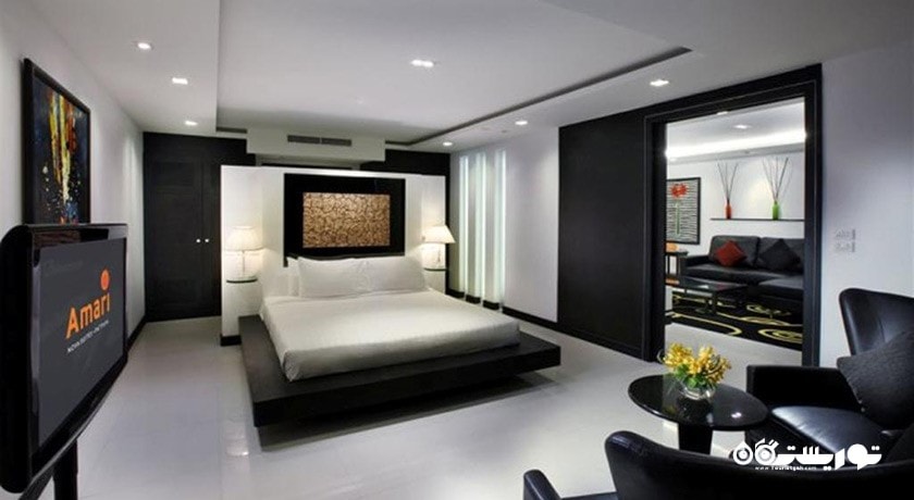 نمای تخت بزرگ سوئیت دلوکس