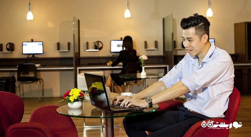 نمایی از مرکز کسب و کار هتل