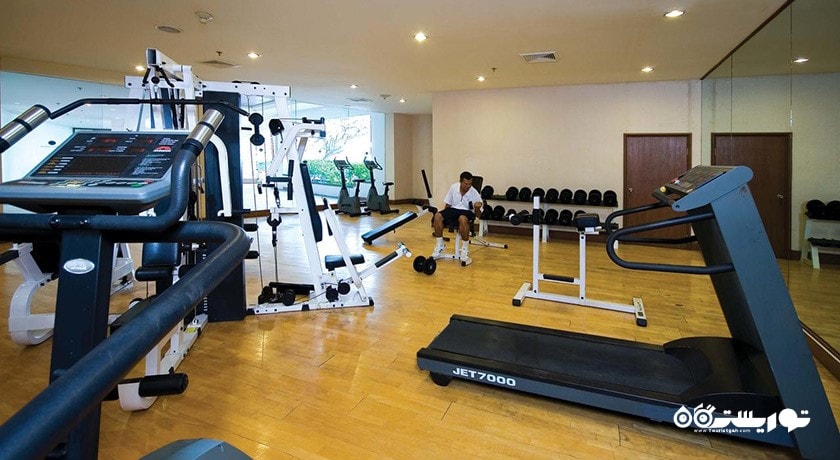 سالن ورزشی هتل جومتین پالم بیچ اند ریزورت