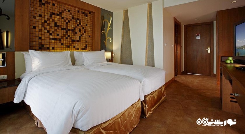 تخت های توئین اتاق دلوکس
