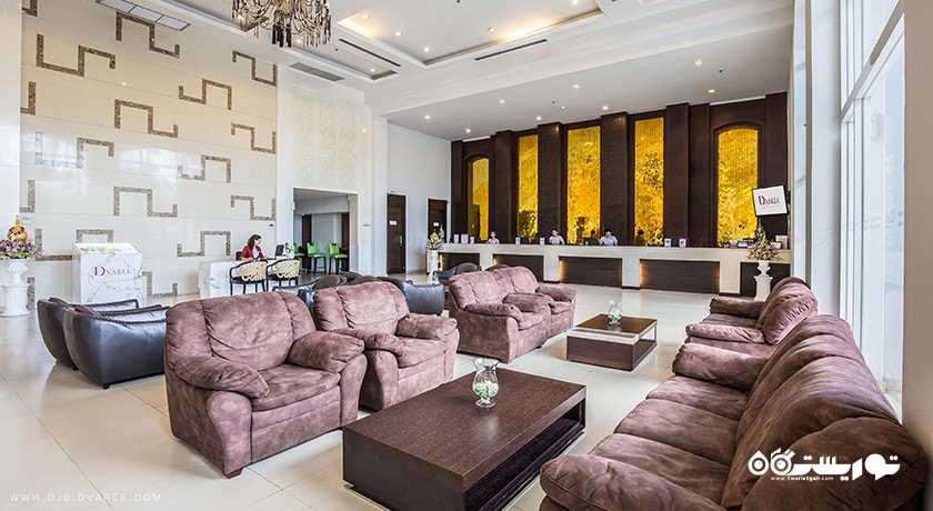 نمای لابی هتل دی واری جومتین بیچ پاتایا