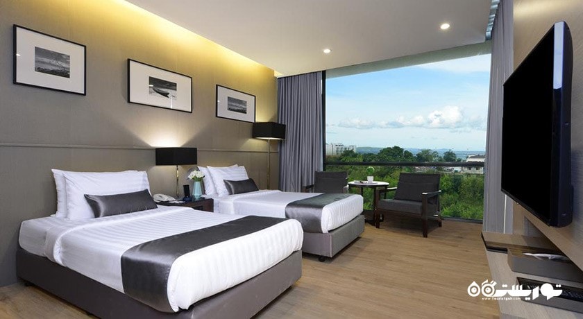 تخت های توئین اتاق دلوکس