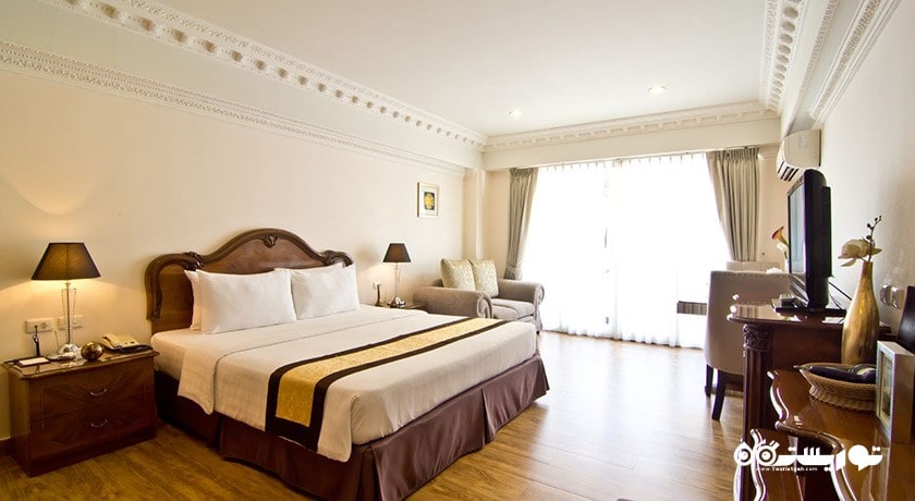 نمای تخت بزرگ اتاق استاندارد