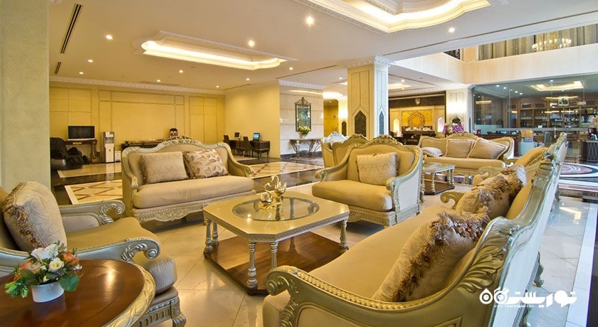 محوطه نشیمن لابی هتل