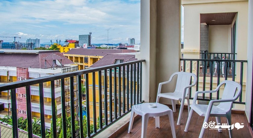 چشم انداز تراس اتاق دلوکس