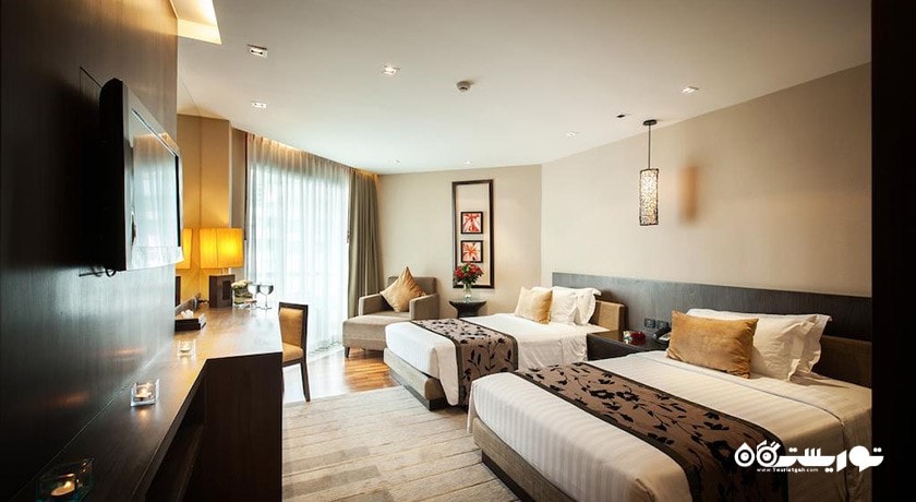 تخت های توئین اتاق دلوکس