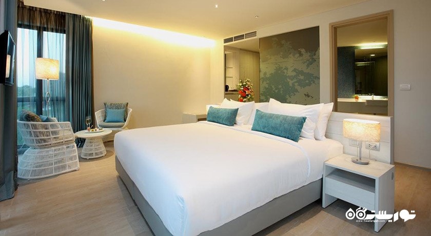 نمای تخت بزرگ اتاق پرمیوم