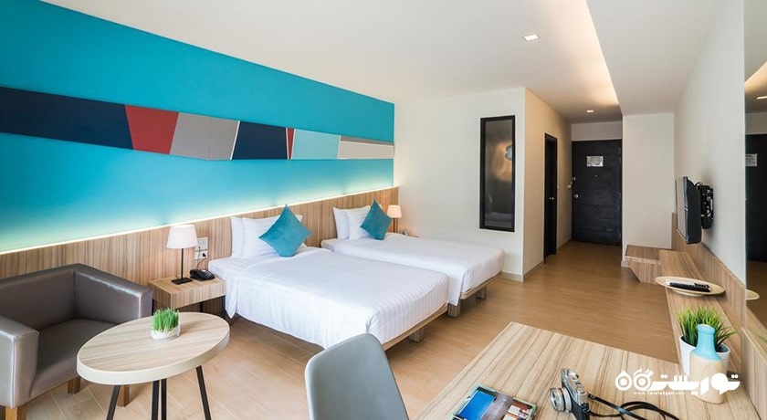 تخت های توئین اتاق دلوکس