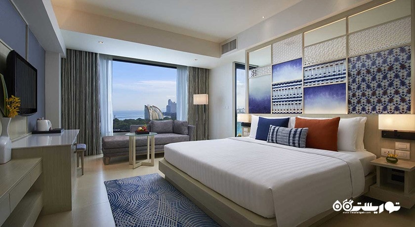 اتاق دلوکس با چشم انداز دریا