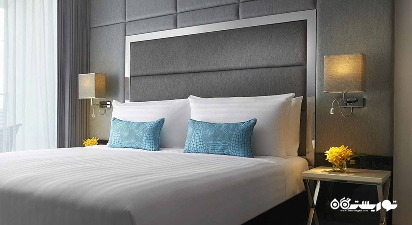 نمای تخت بزرگ اتاق سوپریور