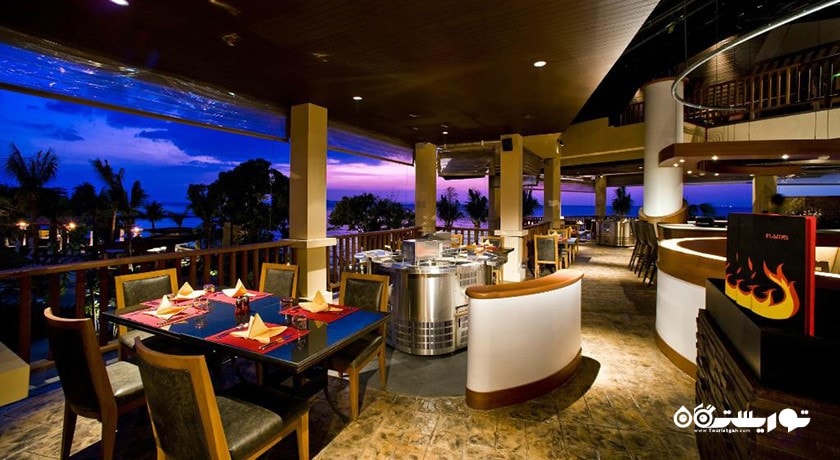 نمای رستوران غذای دریایی فلیمز