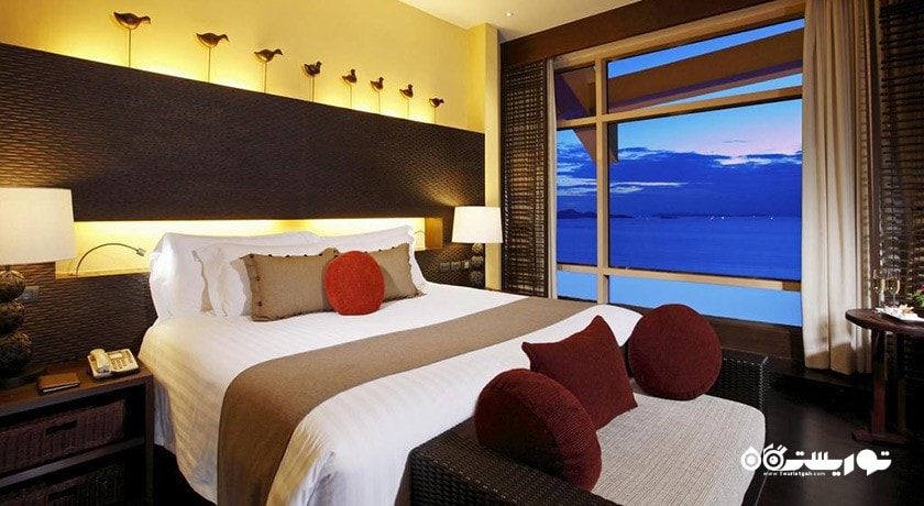 نمای تخت بزرگ سوئیت دوبلکس