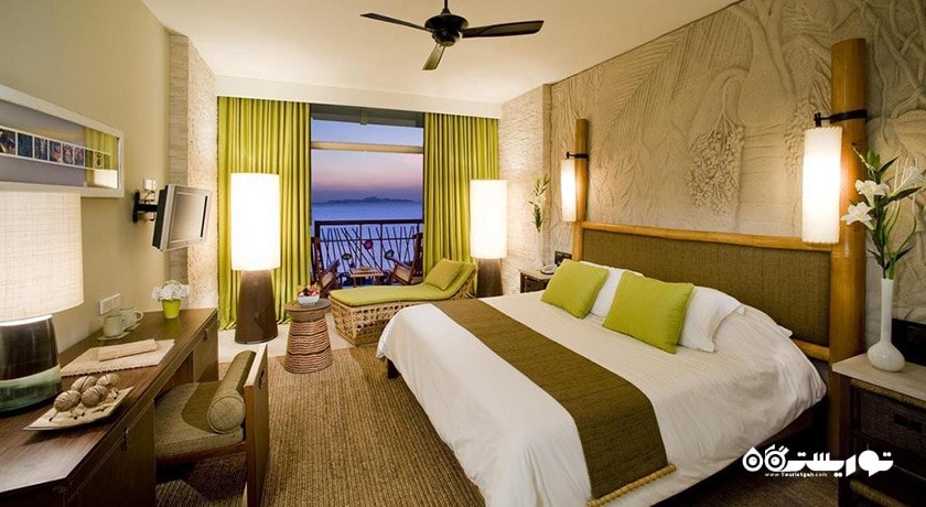 نمای تخت بزرگ اتاق پرمیوم دلوکس