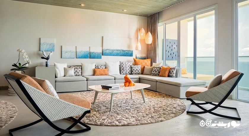 محوطه نشیمن سوئیت پرزیدنشال