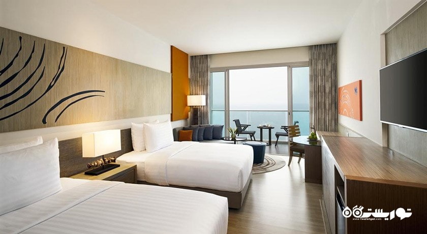 تخت های توئین اتاق دلوکس